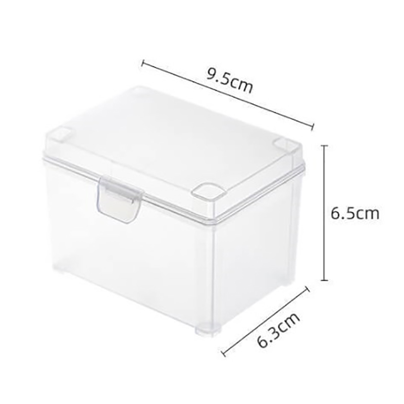โปร่งใส Idol Photo Storage Case พลาสติกอัลบั้ม Kpop Photocards ขนาดเล็กคอลเลกชัน Photo Card ผู้ถือกล่อง
