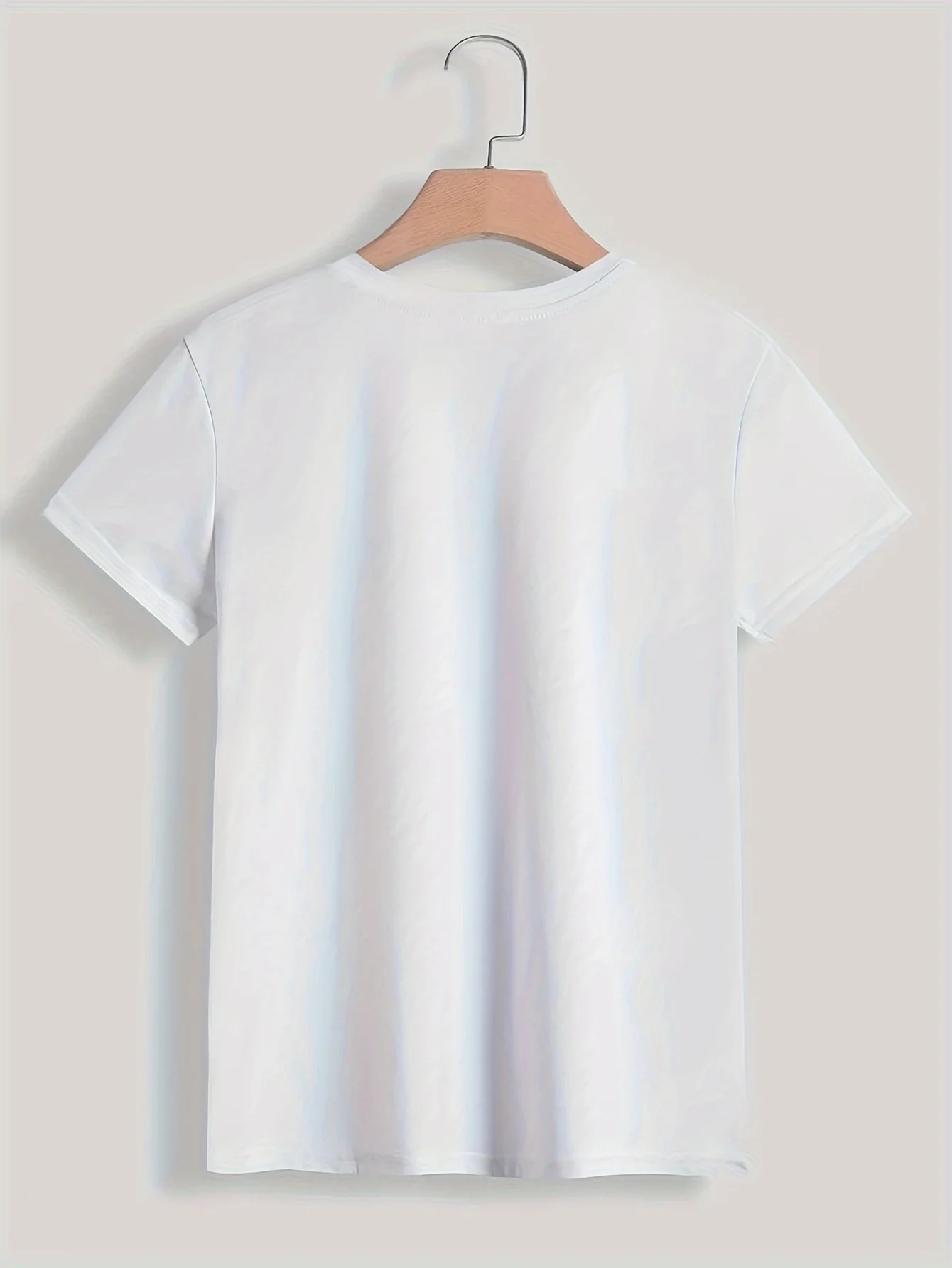 パリ女性プリント Tシャツガール半袖クルーネックカジュアルトップ夏 & 春、婦人服