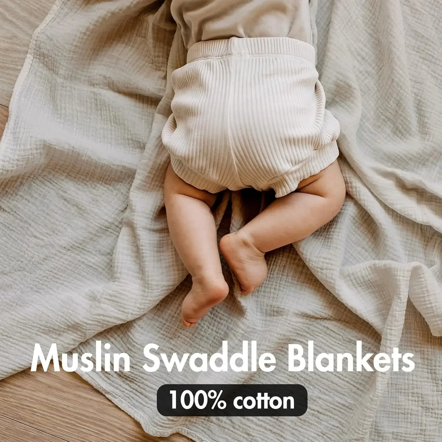 아기 Swaddle 담요 남여 Swaddle Wrap 부드러운 실크 모슬린 남여 수신 담요 아기 담요 신생아 아기 Swaddle 담요