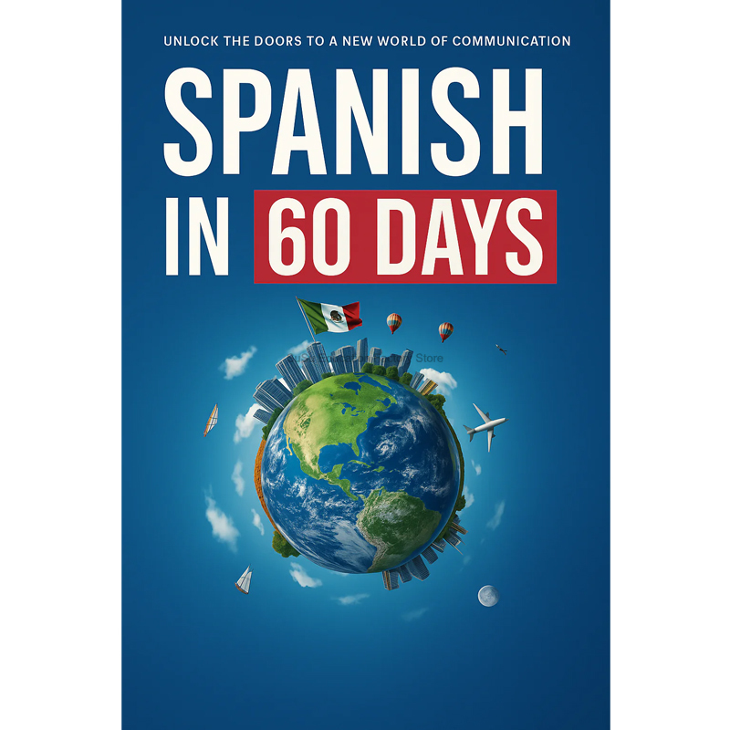 112 страниц испанского языка в 60-днем разговом, как локалы с обычными словами Slang и фразами, книга для разговоров, начинающих языков