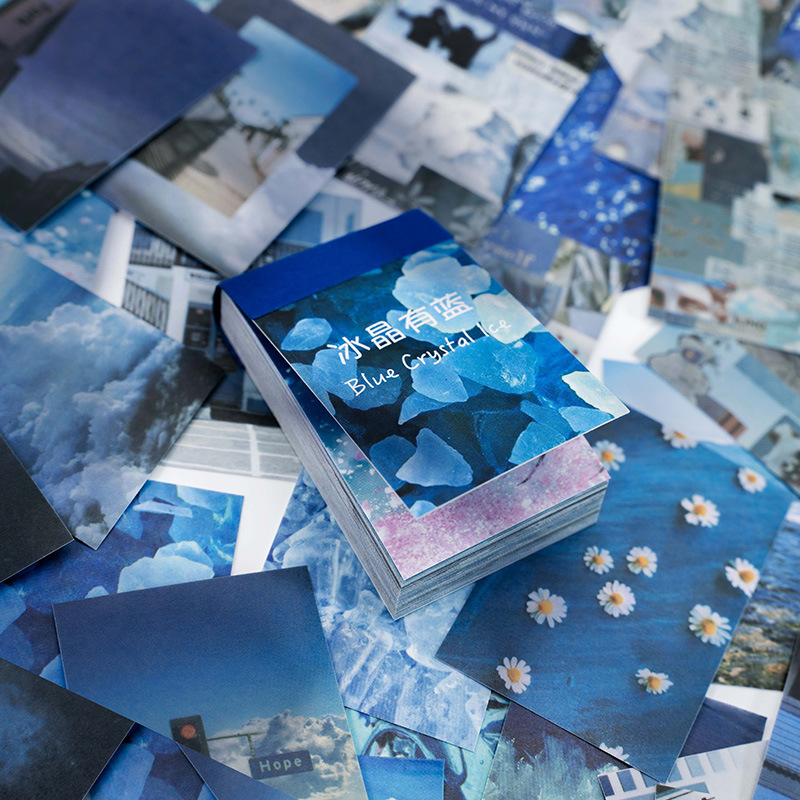 50 枚夢の季節シリーズ装飾ステッカー INS 風景ハンドブックスクラップブッキング素材ラベル日記ジャーナルプランナー