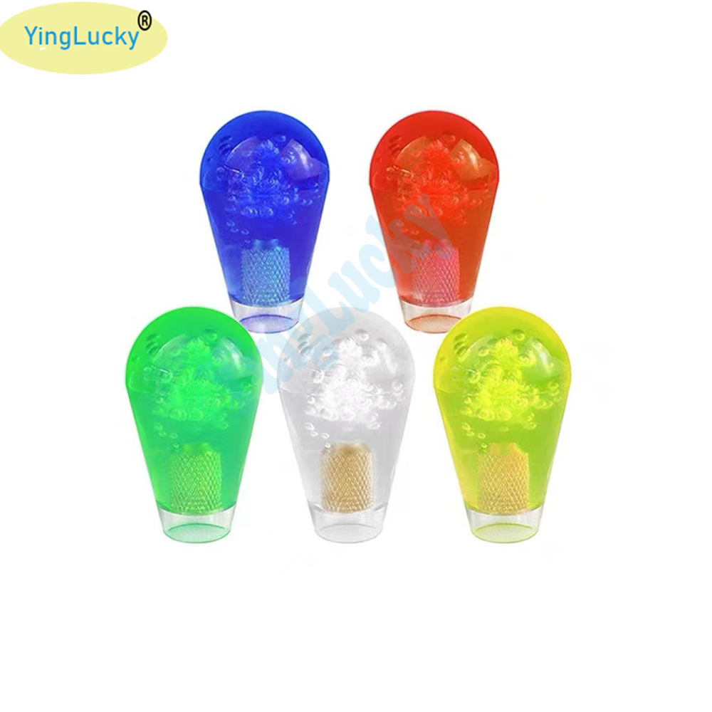 1 Chiếc Joystick Hàng Đầu Trong Suốt Hình Elip Bóng Đầu Arcade Joystick 5*3Cm Phong Cách Topball Cho Sanwa Cần Điều Khiển ARCADE STICK