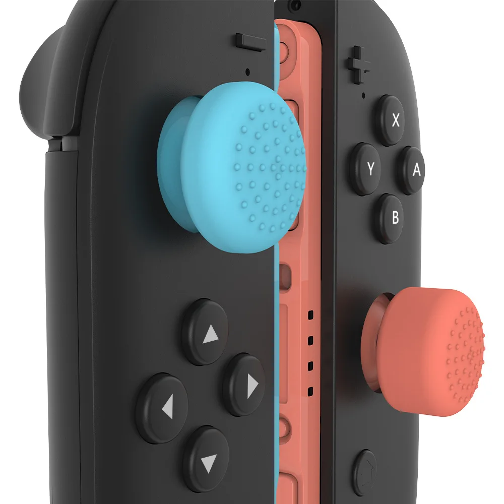 4/6 PCS No-Slip Silicone Thumb Grips Caps for Switch 2 Joy-Con Controller Joystick Cover for NS Switch2 Gaming Accessories