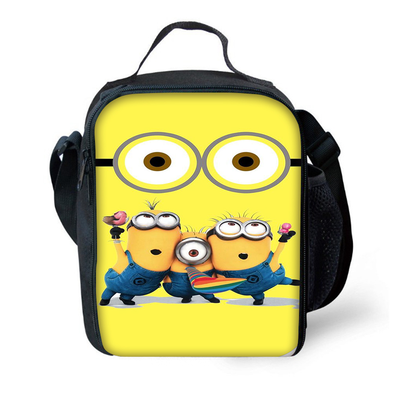 Bolsa aislante de Anime para niños, bolsa de gran capacidad para niños y niñas, Picnic al aire libre, enfriador térmico reutilizable