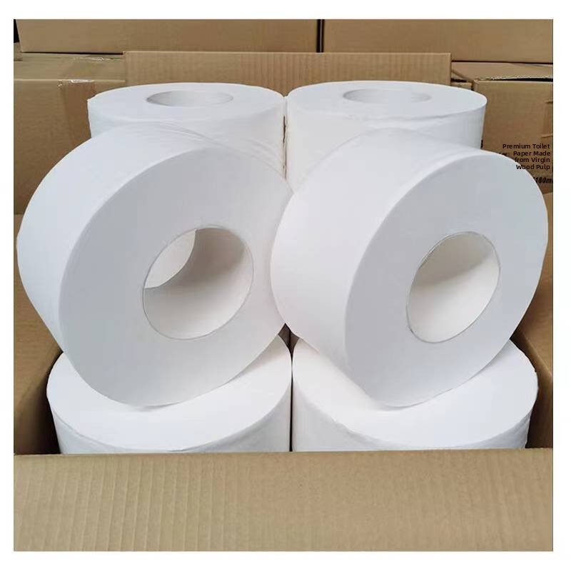 Hotel Busin Large Roll Paper Towels Proper Home Use round Disk Toilet Paper Tissue Paper Towels Bulk Pa Unscented
