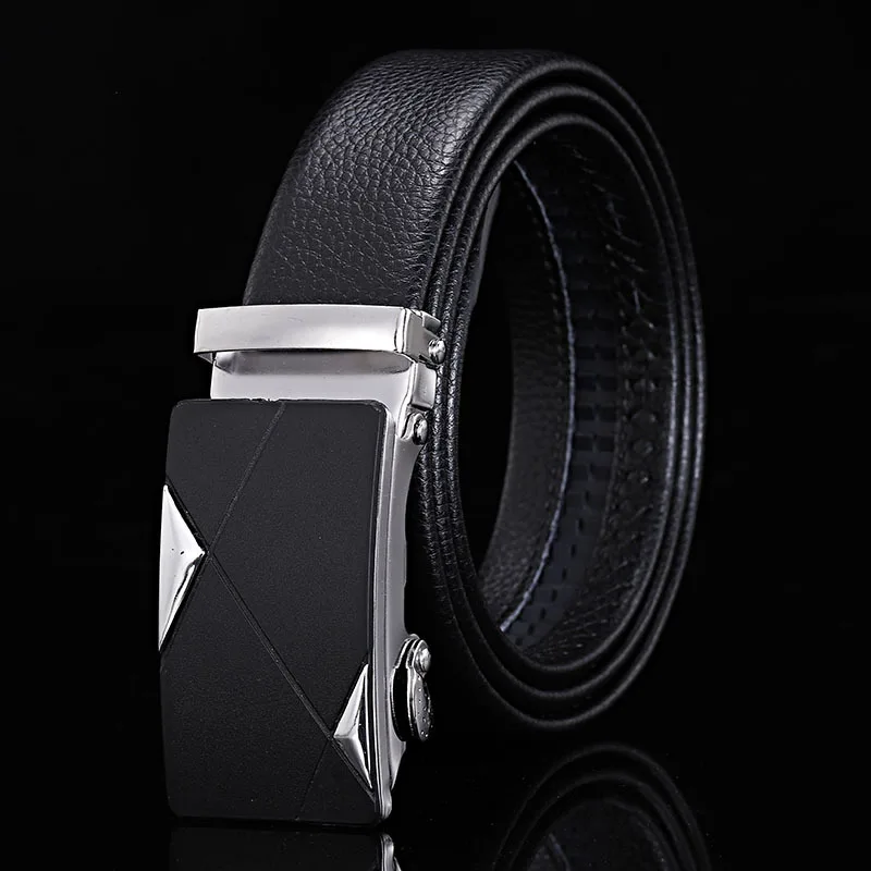 Cinto masculino de negócios elegante com fivela de metal, cinto macio de couro pu de alta qualidade emparelhado com calças de trabalho e jeans