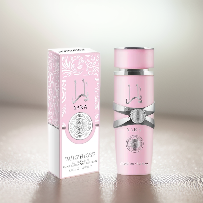 250ML 8.4FL.OZ アンバーバニラヤラ香水、長持ちするグルマンフレグランスオードパルファムスプレー、アラビア香水女性へのギフト