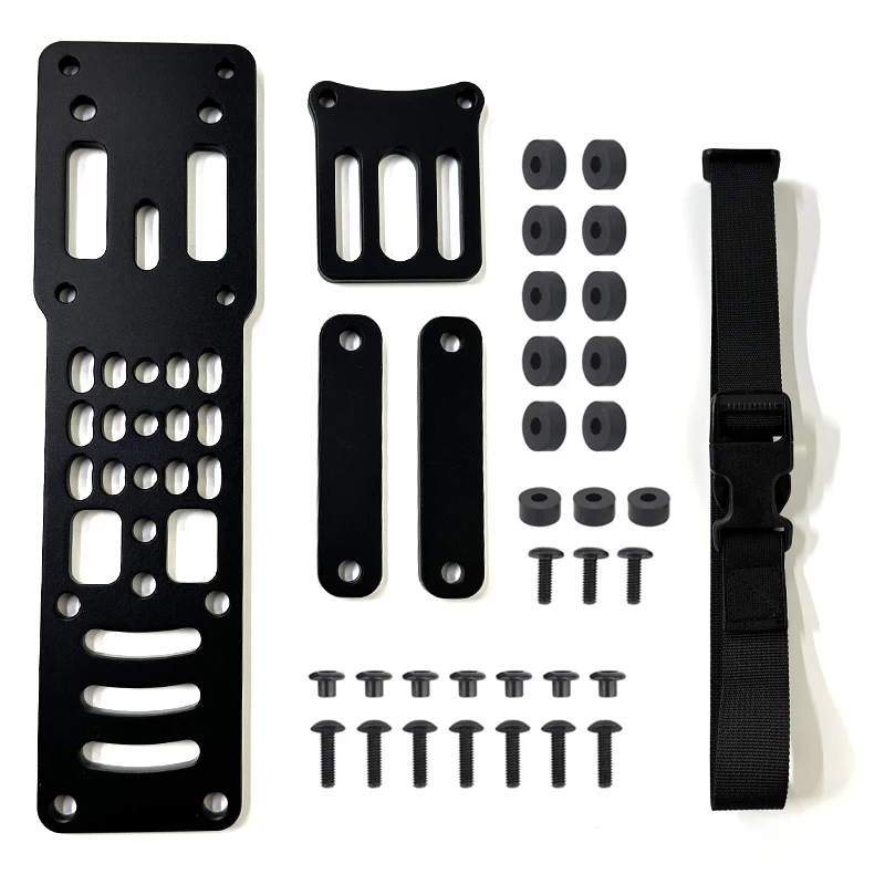 Tactische Metalen Modulaire Pistool Holster Adapter Compatibel QLS Platform Holster Drop Leg Band Jacht Quick Pull Draw Adapter