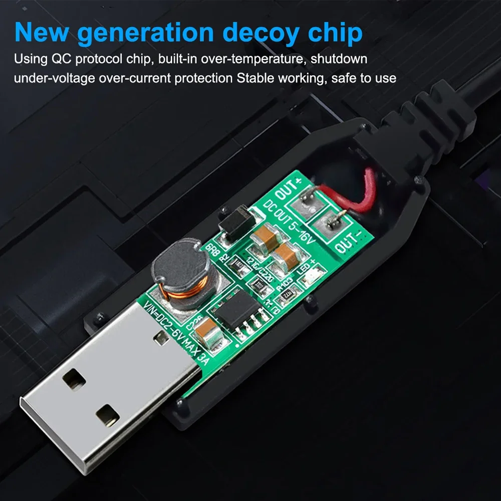 USB to DC Power Cable 5V To 12V Boost Converter 8 อะแดปเตอร์ USB to DC Jack สายชาร์จสําหรับ Wifi Router พัดลมมินิลําโพง