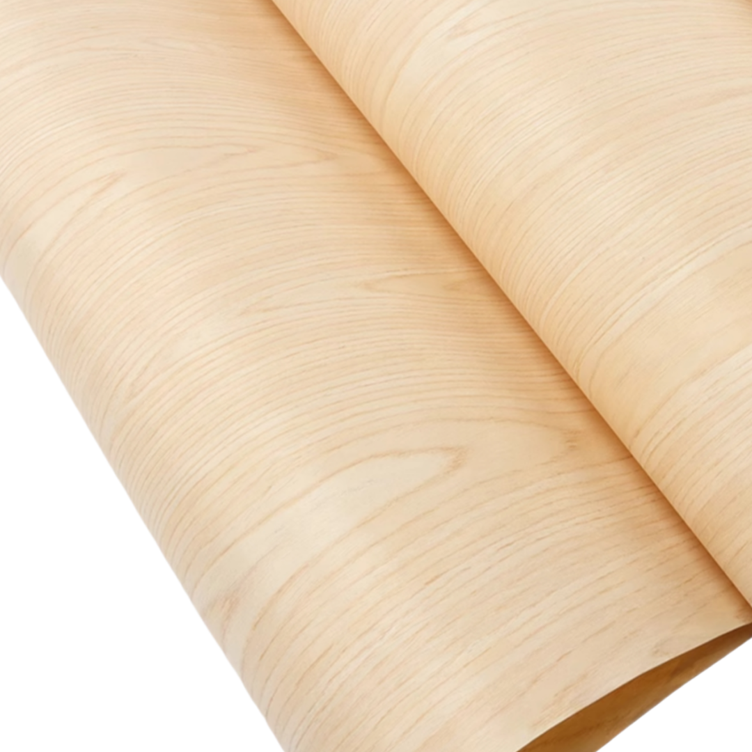 L:2.5meters Width:580mm T:0.25mm White Oak Textured Tech Wood Veneer Speaker Guitar and Vehicle Interior DIY Home Decoration