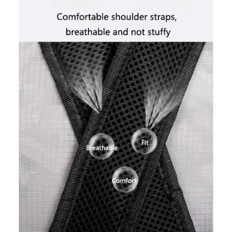 Dazzle Colour Outdoor Backpack Folding Bag The Large Capacity of Portable Water Prevention Movement Backpack To Travel