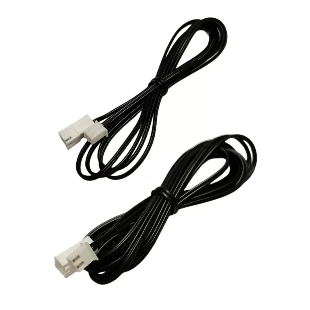 1PCS XH2.54-2P extension cable Male and female extension cords Used to extend the temperature probe line length 1/2/3/4/5M