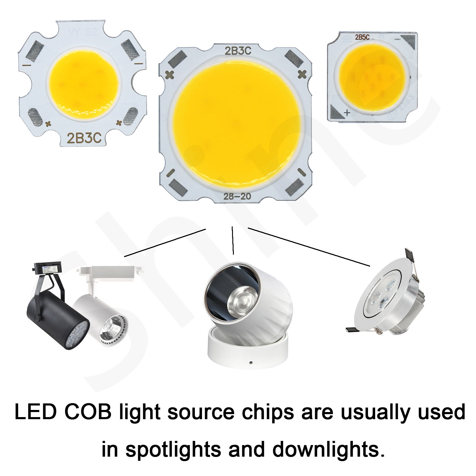 10 stücke 3 W 5 W 7 W 10 W High Power LED Quelle Chip 13mm 20mm 24mm SMD LED COB Glühbirne LED Diode Licht Lampe Scheinwerfer Downlight DIY