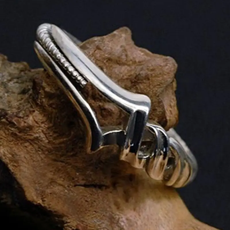 Reconstruction d'Evangélion lance de Longinus anneaux conception Unique anneaux d'épée créatif couleur argent anneaux réglables adultes jouets cadeaux