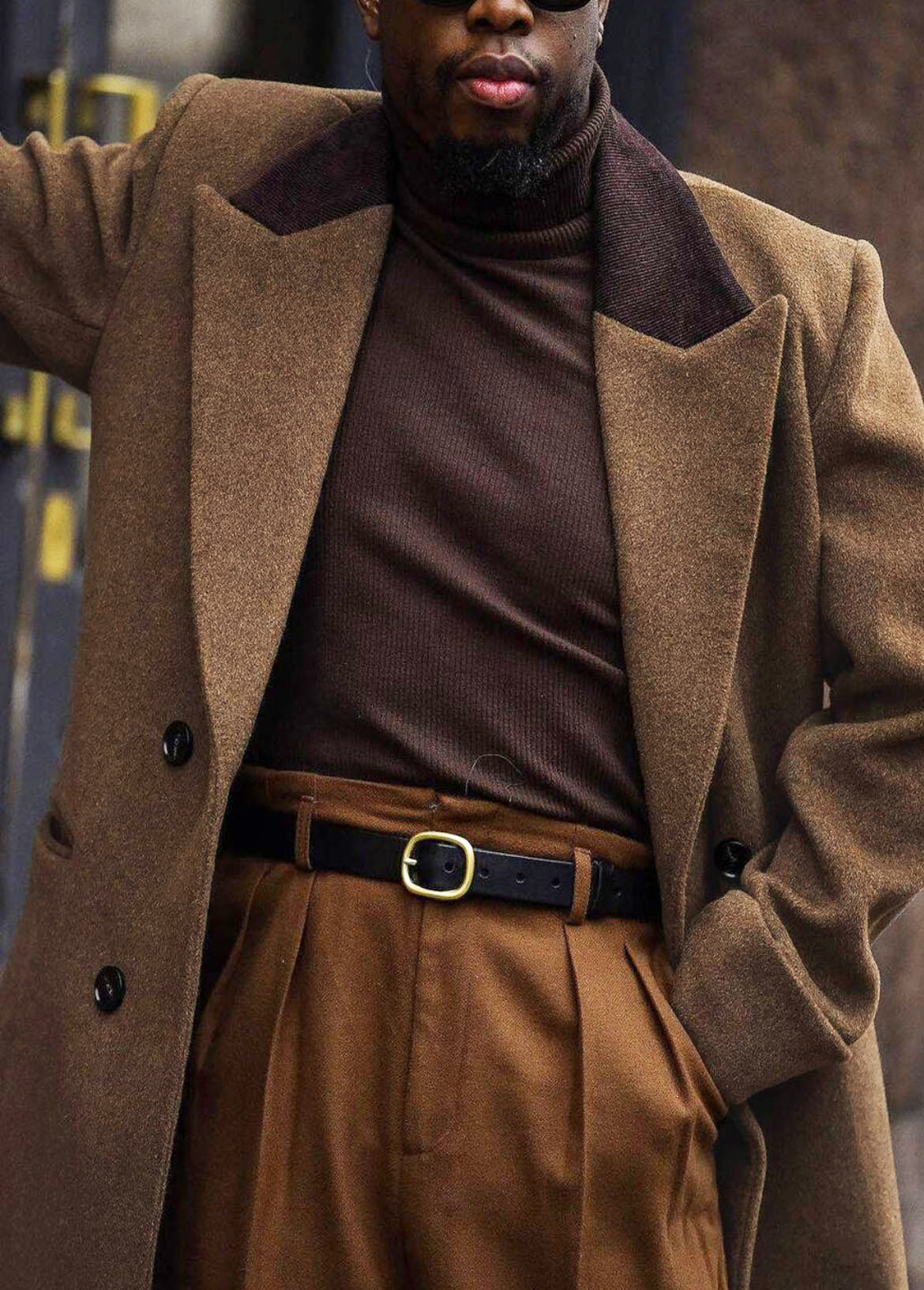 2025 neue Luxus Winter herren Anzüge Blazer 1 Stück Jacke Zweireiher Spitze Revers Langen Mantel Luxus Angepasst Männliche kleidung