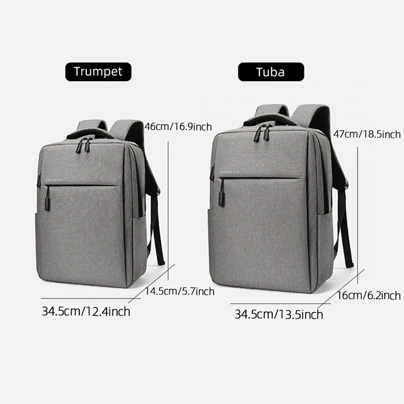 男性と女性のための耐久性のあるラップトップバックパック、USB充電器ポート、ラゲッジスリーブ、頑丈、大学リュックサック、macbook、40l、17 "、40l用バッグ