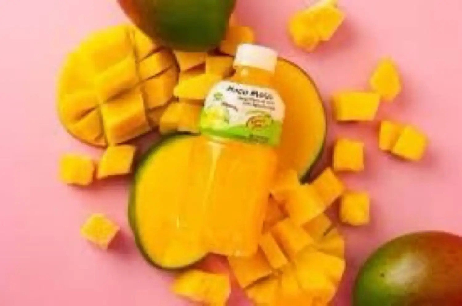 Mogumogu, Mango Coconut Jelly Drink, Pack of 6, 320ml per bottle