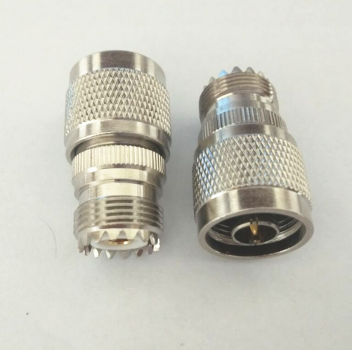 1 stücke neue N Stecker auf UHF SO-239 SO239 Weibliche Jack Coaxia Gerade RF Adapter Anschlüsse