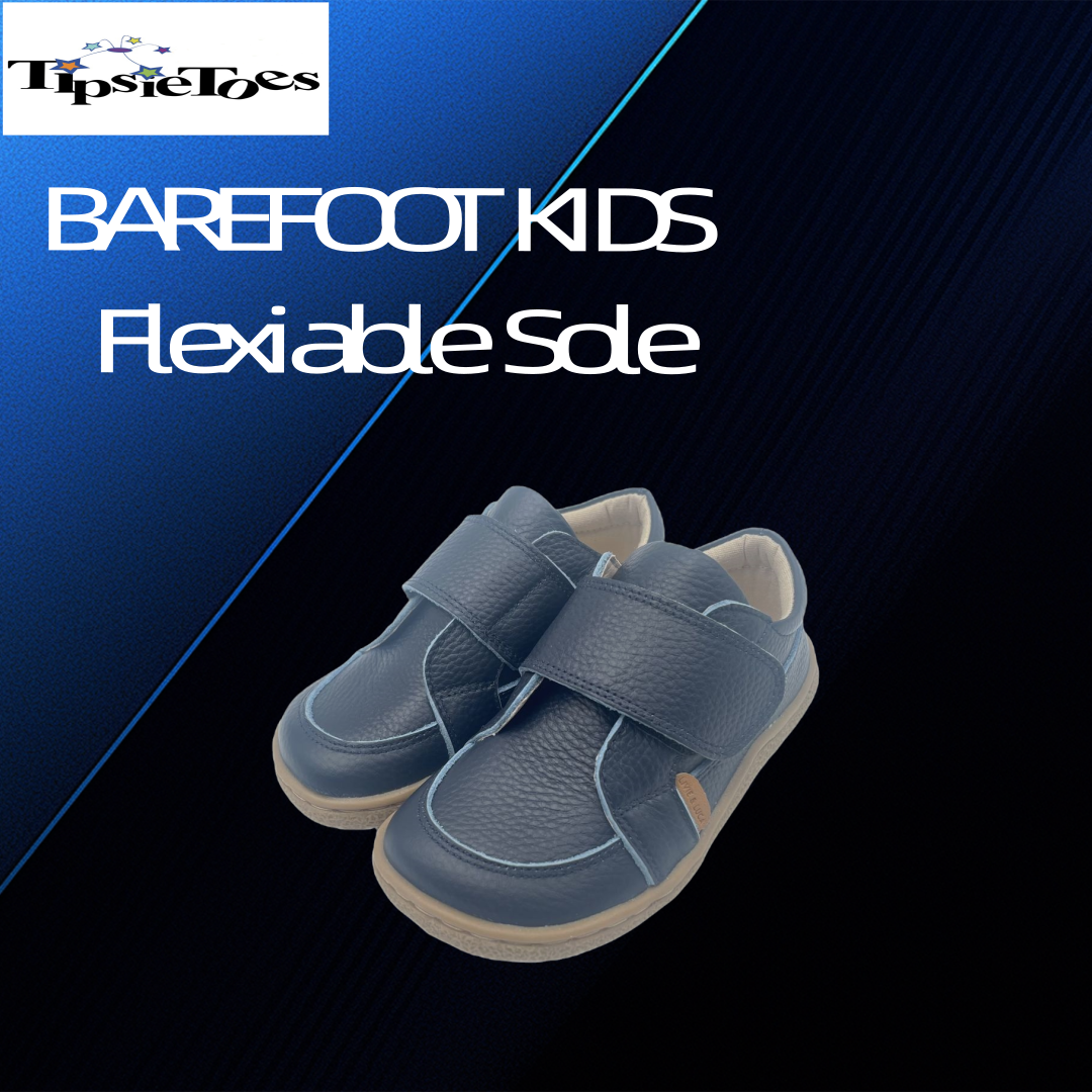 Tipsietoes Kinder 2025, Kleinkind, Baby, echtes Leder, Barfußschuh, Jungen- und Mädchen-Sneaker, Kind, lässig, breitere Zehenbox, leicht