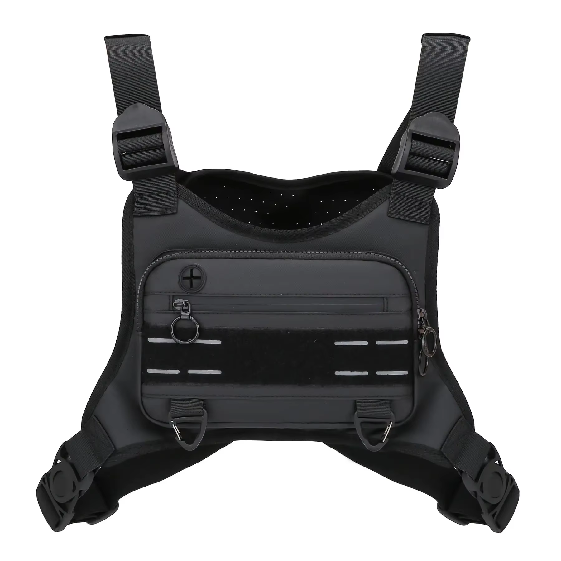 Sportowa torba na klatkę piersiową Wodoodporna, lekka torba na klatkę piersiową z wbudowanym uchwytem na telefon Dodatkowe przechowywanie 가방 bolsa