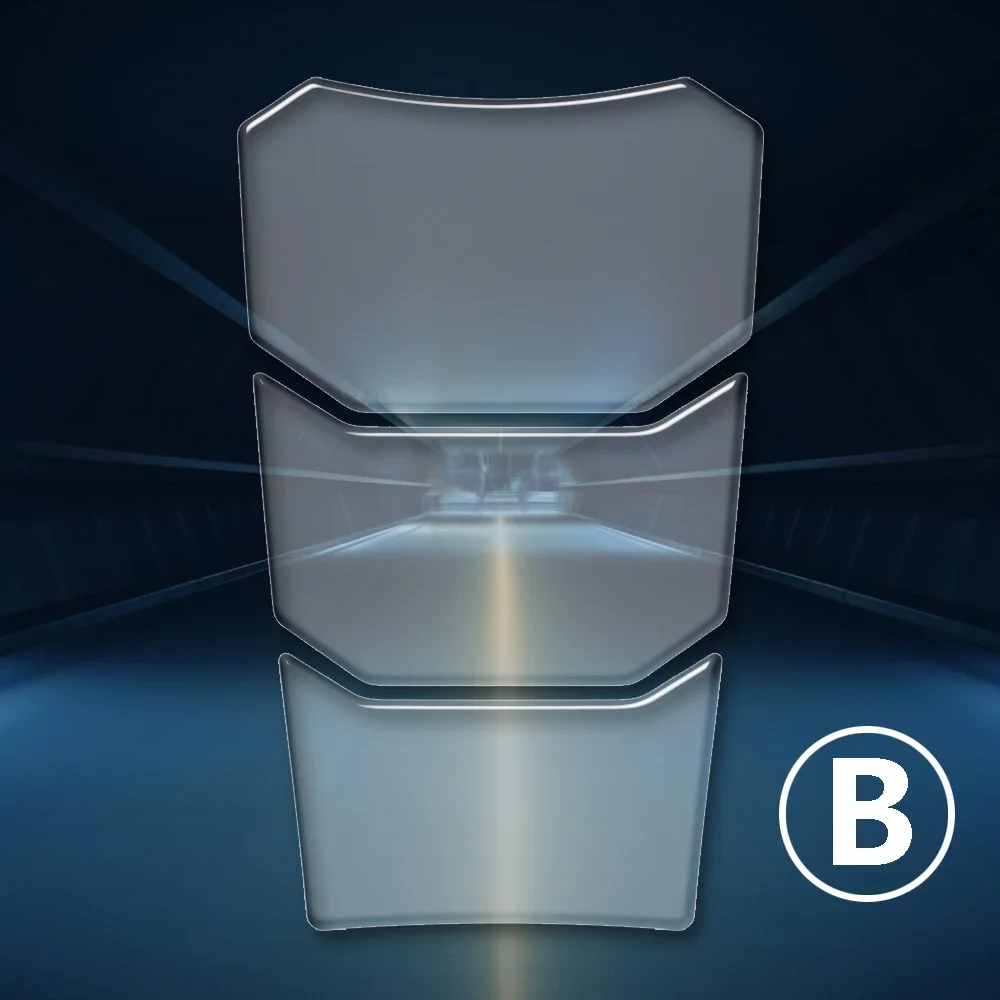 Clear Motorcycle Tank Pad Protection Decals for BMW R1200GS R1250GS Adventure 2014-2023