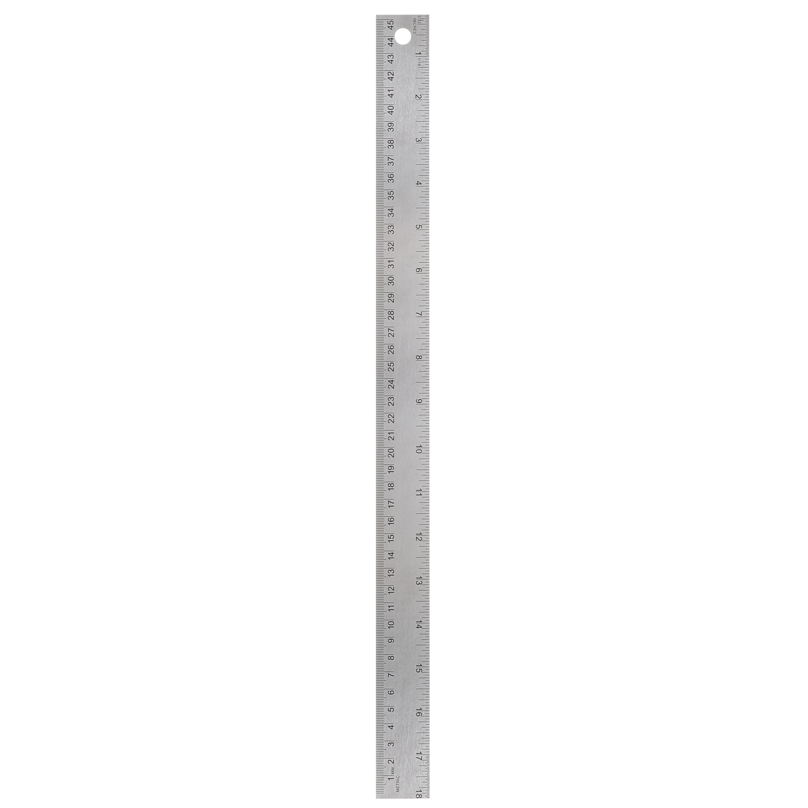 Stainless Steel Cork Back Ruler for School Office Engineering Woodworking Corked Backed Ruler Measuring Device Tool for Student