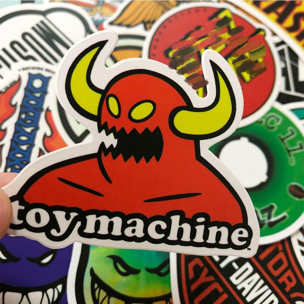10/30/50 шт. крутые модные наклейки для скейтборда для чемодана, скейтборда, ноутбука, багажа, холодильника, телефона, стайлинга автомобилей, наклейка «сделай сам»