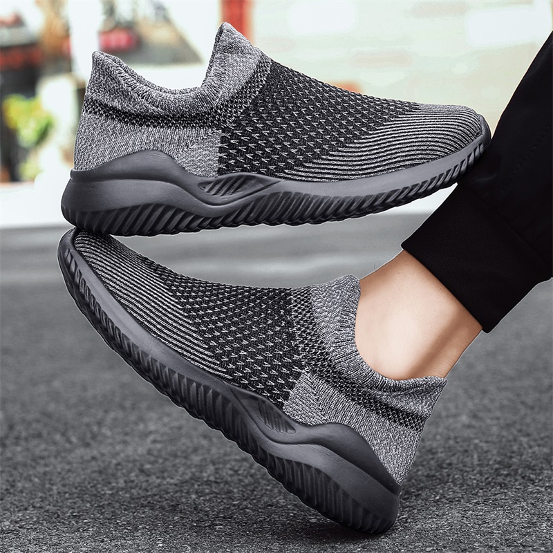 Chaussures chaussettes pour hommes, livraison rapide, Tenis, baskets respirantes pour l'extérieur, mocassins décontractés, chaussures de marche, grande taille 47 Zapatillas Hombre