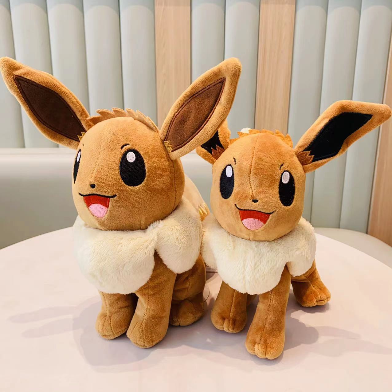 Мягкие игрушки, плюшевые игрушки Espeon Quaxly Eevee Emolga Squirtle Darumaka Bulbasaur Charmander, аниме-фигурка, игрушки Peluche