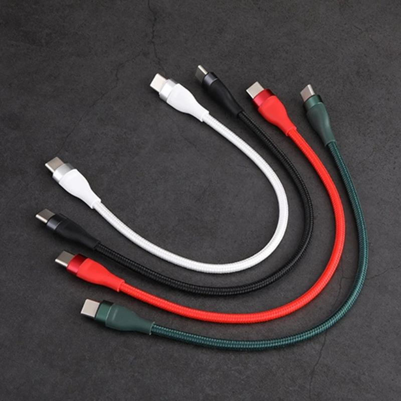 Cable corto USB C a USB C, carga rápida tipo C 66W para PadPro 2020, interruptores PadAir4 y más