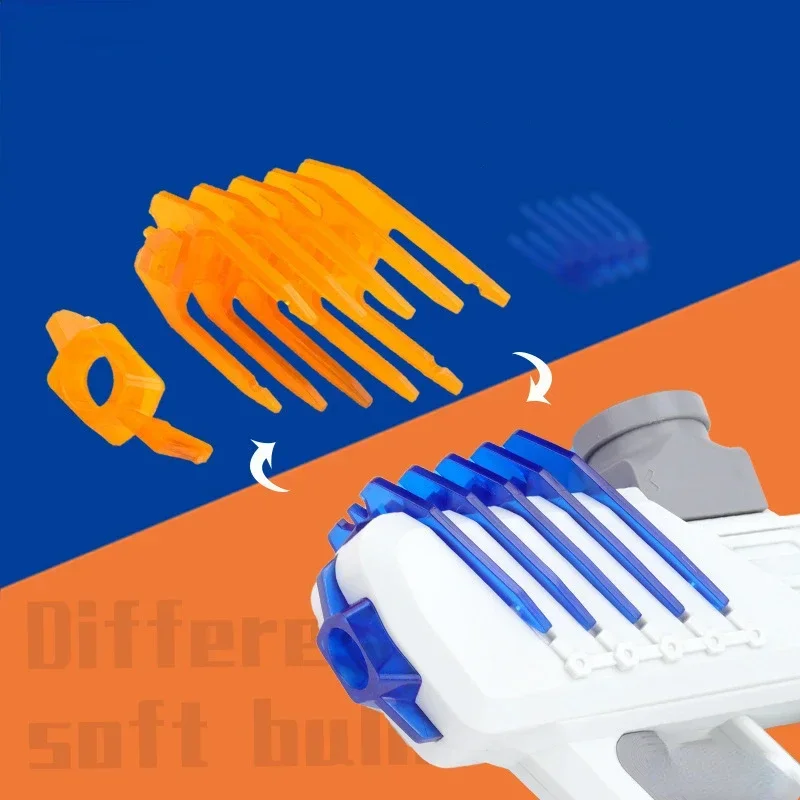 อัตโนมัติไฟฟ้าปืนอวกาศของเล่นเจล ball blaster อัตโนมัติอวกาศกลางแจ้งเกมยิงปืน