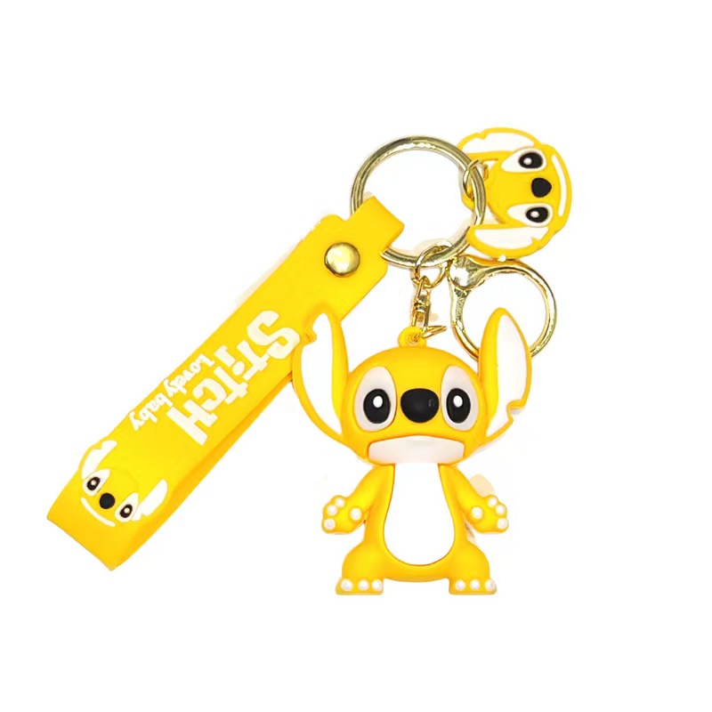 1pc Adorable Cartoon Keychain - Y2K Style PVC Action Figure Doll Toy with Cute Design for Girls - Schoolbag Decor Accessory
