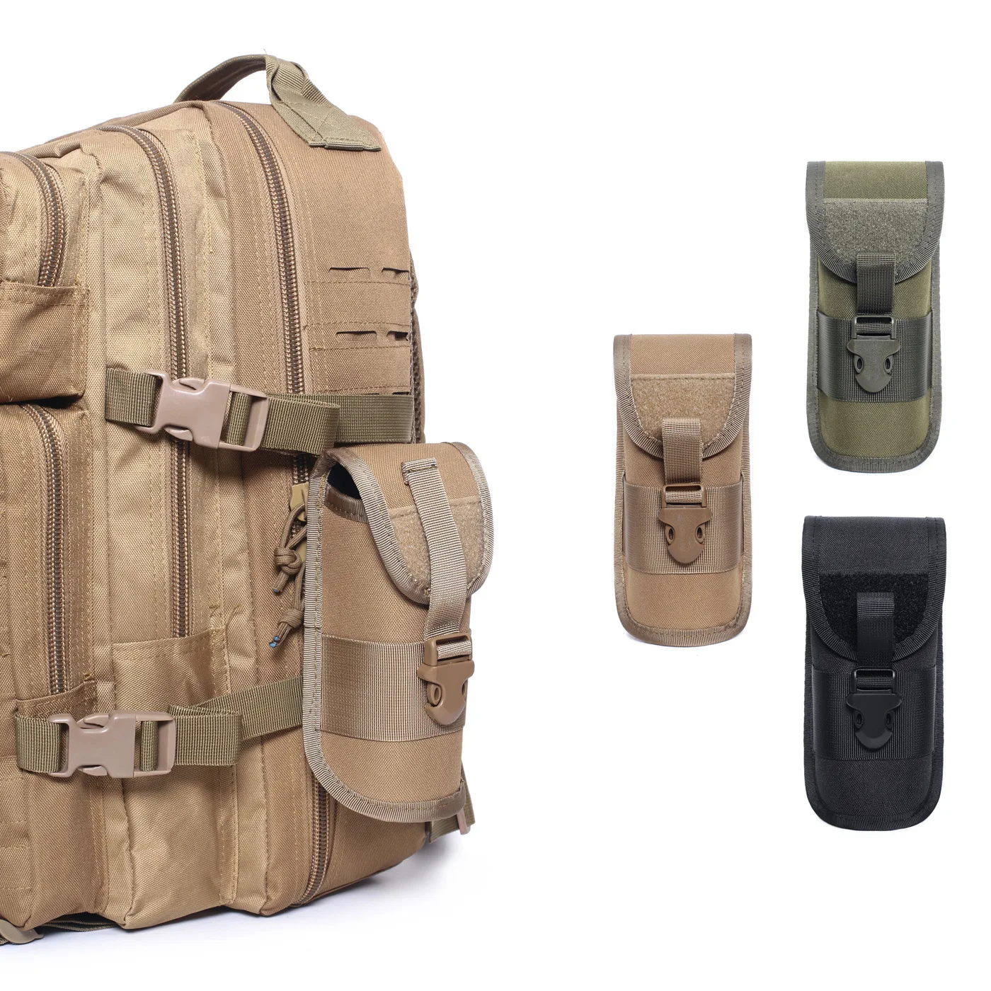 Molle 선글라스 홀더 안경 주머니 EDC 허리 팩 유틸리티 야외 하이킹 사냥 액세서리 주최자 안경 케이스 가방