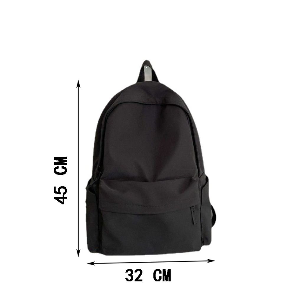 Black Grey White Red Versatile Backpack High Quality Large Capacity Nylon Computer Bag Washable Waterproof Travel Bag Unisex