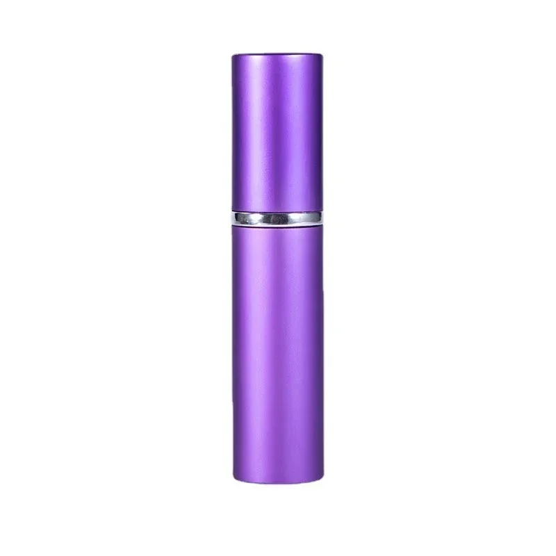 5ml Portable Refillable Perfume Bottle With Atomizer Empty  Aluminum Parfume Case Container Spray Bottle Travel