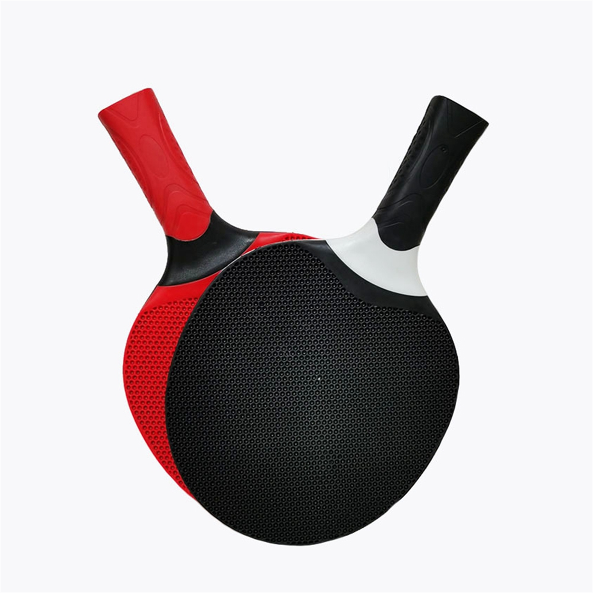 BAAU スポーツ用品 シリコン マルチカラー 卓球ラケット トレーニングや競技の初心者に最適 レッド
