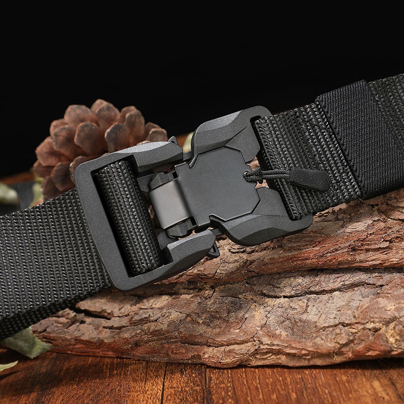 De Nieuwe Heren 125 Cm Gesp Riem Nylon Gevlochten Lichtgewicht Ademend Dagelijks Commuter Heren Riem Mannen Mode Riemen