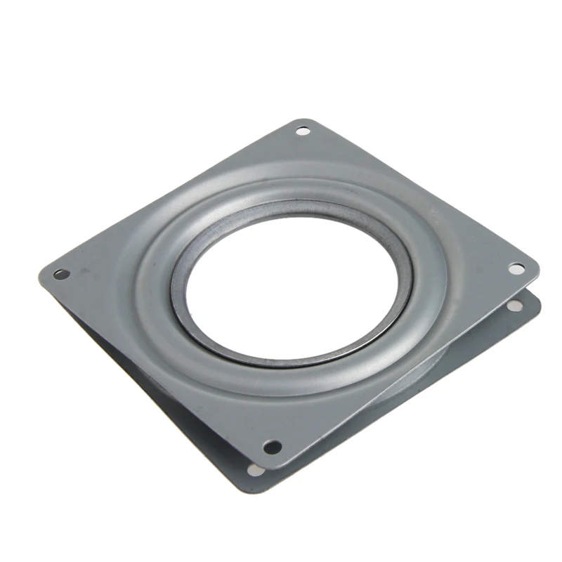 2025 New Square Bearing Swivel Plate Lazy Susan Turntable 3"/4"/6" TV Rack Desk Tool