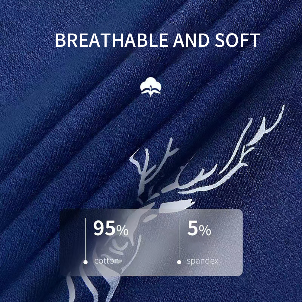 4 ピース/ロットメンズパンティー純粋な綿の下着ボクサーパンツ通気性快適なプラスサイズの男のパンツ Boxershorts ロット L-4XL