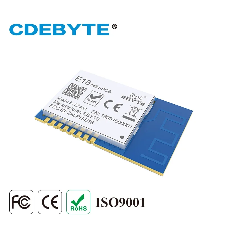 4 teile/los Zigbee IO CC2530 2,4 Ghz 2,5 mW PCB Antenne IoT E18-MS1-PCB Mes Netzwerk Wireless Transceiver Sender Empfänger modul