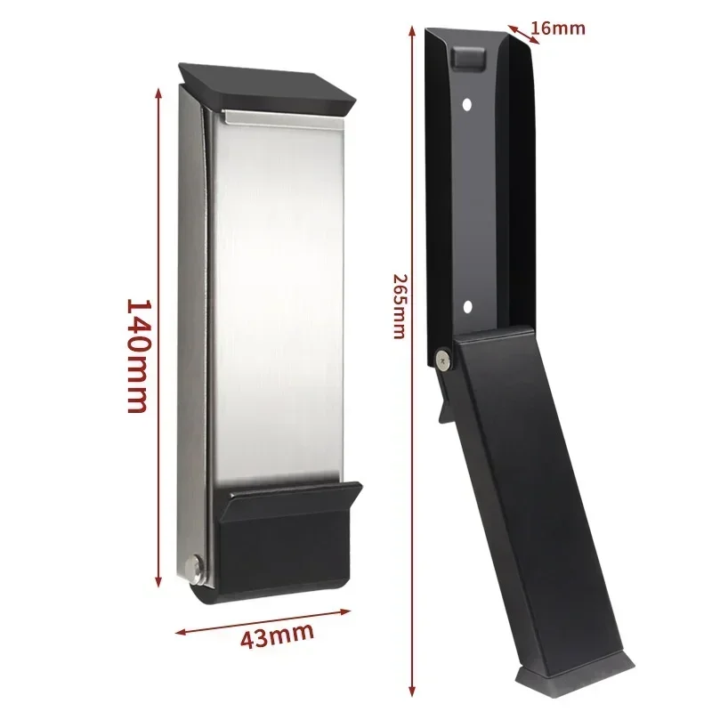 Metal Safety Door Stopper - Windproof Gate Blocker, New Anti-Collision Door Gap Blocker, Sturdy Blocker