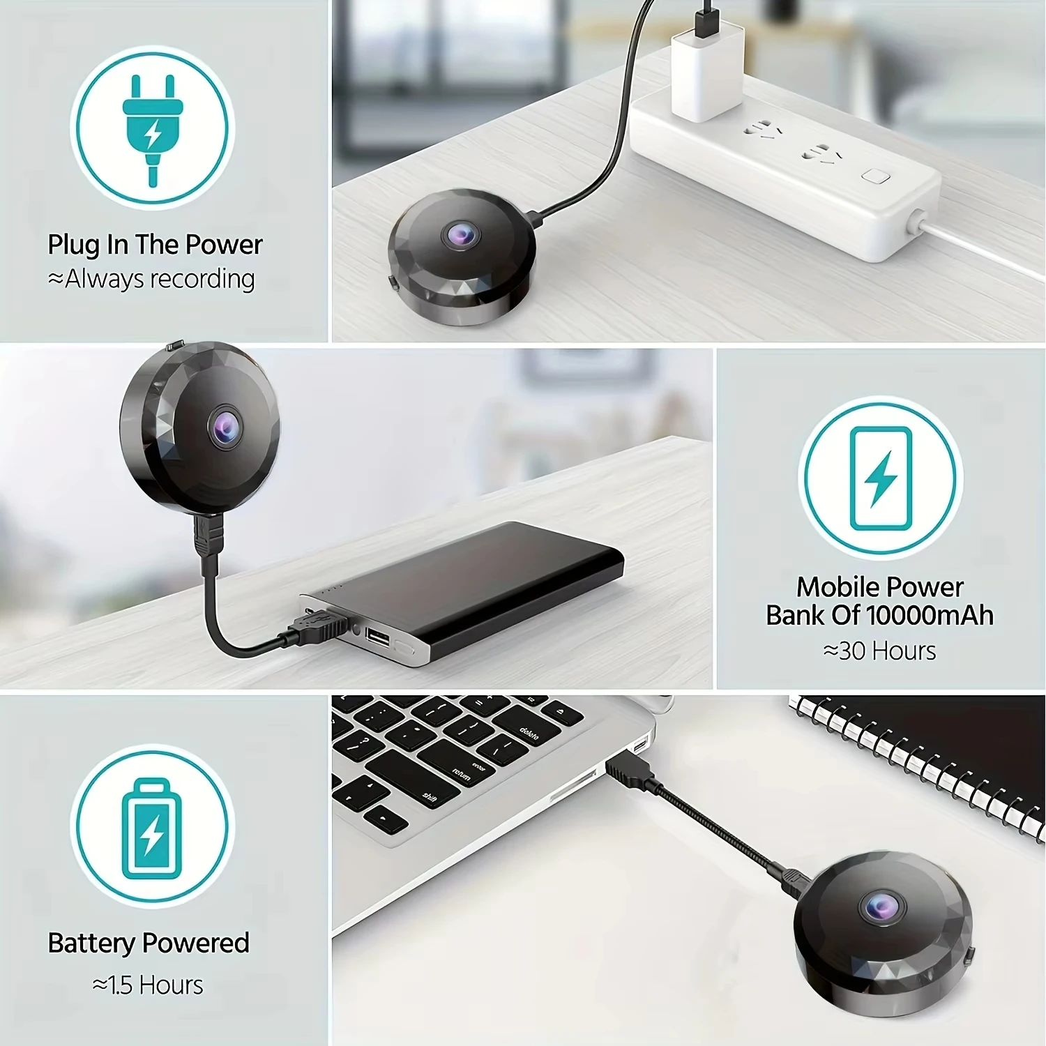 Xiaomi Wireless A11 Camera Mini WiFi Monitoring 1080P HD Video Security Camera Rechargeable Battery Motion Detection Camera