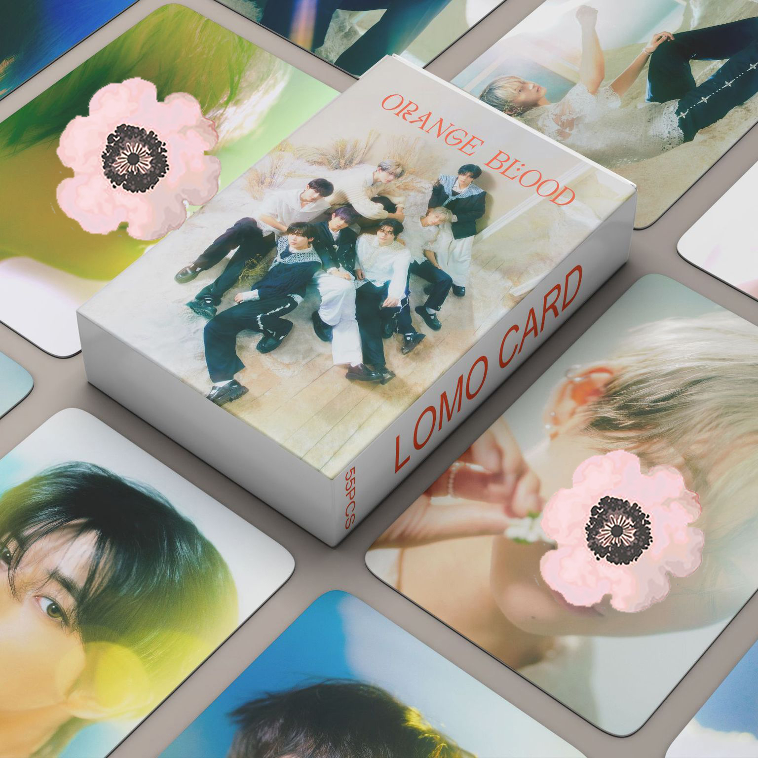 Tarjeta de colección de tarjetas pequeñas populares del grupo E de Corea colección 55 todos los enlaces