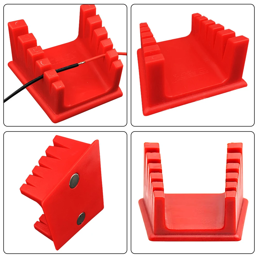 ABS Welding Wire Fixture with Two Large Suction Magnet Bracket Heat-resistant Welding Table Clamp for Motherboard Soldering