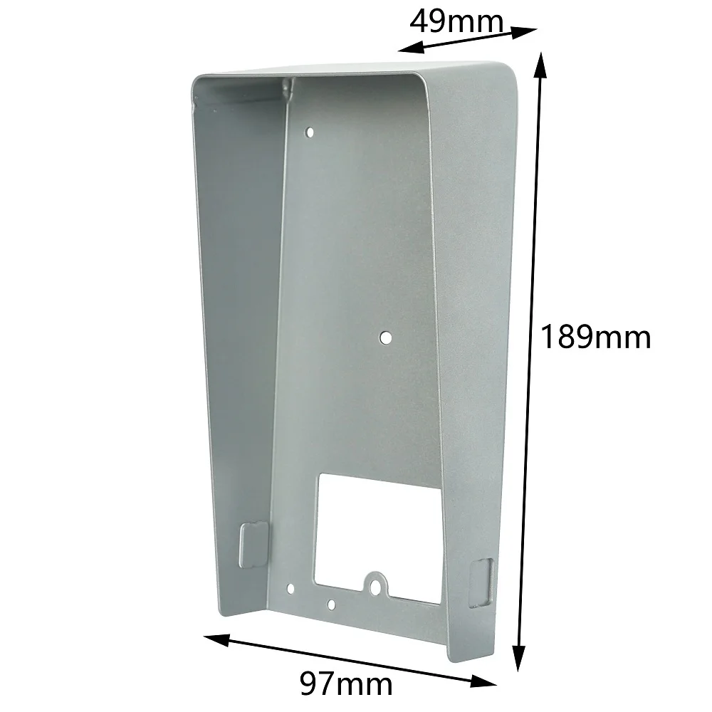 Hikvision DS-KV8113-WME1 Met 1 Knop (C) Oppervlakte-Mounut Ip-Deurbel, Bediening 2 Sloten, Wifi-Deurtelefoon, Video-Intercom, Ic-Kaartontgrendeling