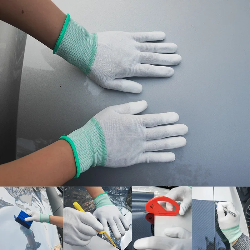 Bọc Găng Tay Cửa Sổ Bộ Phim Tinting Vincy Applicator Dụng Cụ Ngón Tay Tay Bao Phủ Tấm Dán Bảo Vệ Lắp Đặt Găng Tay Xe Tiếp Tế