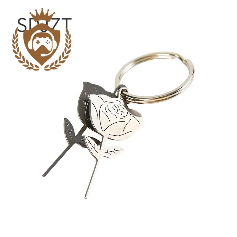 2Pcs/Set Rose Shape Stainless Steel Needle for Smartphone Sim Card Tray Removal Eject Pin Key Tool