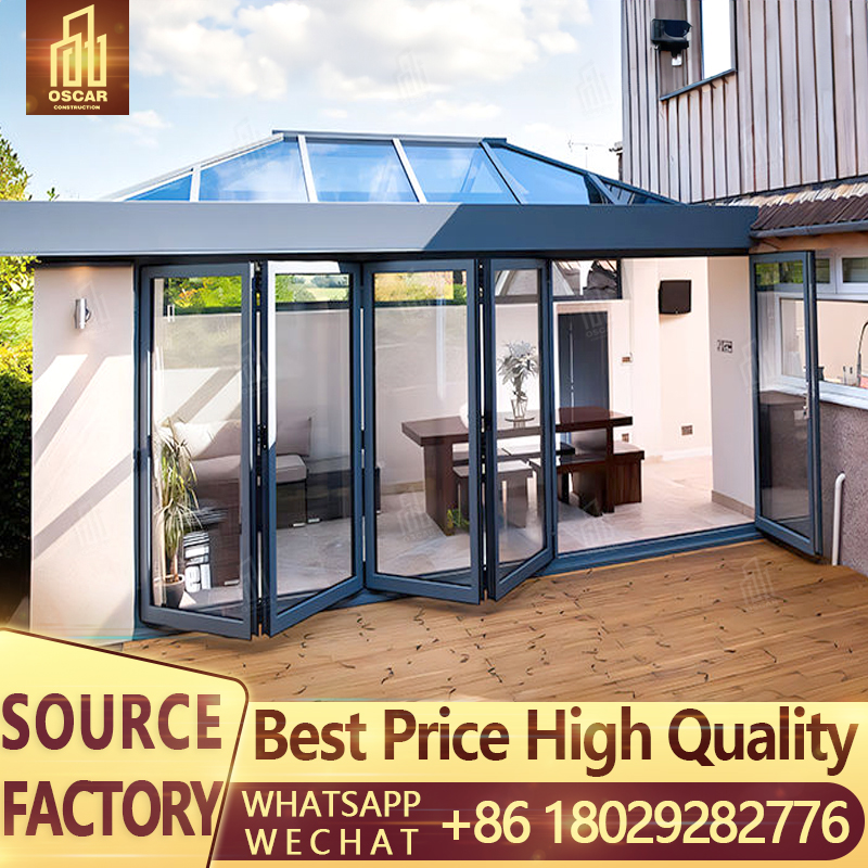 Puerta de baño impermeable, puertas de baño interiores para casa, puerta de inodoro de aluminio impermeable, superventas