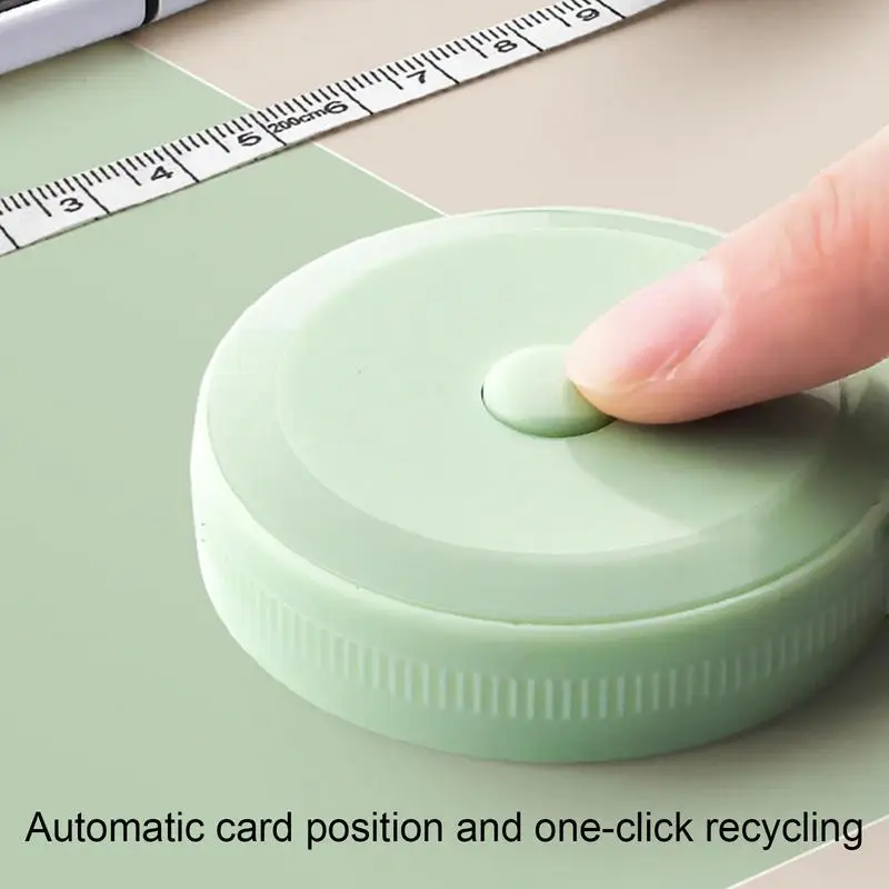 2M Mini Portable Leather Tape Measure Household Measuring Tape Measurement Of Three Dimensions Body Measuring Tape