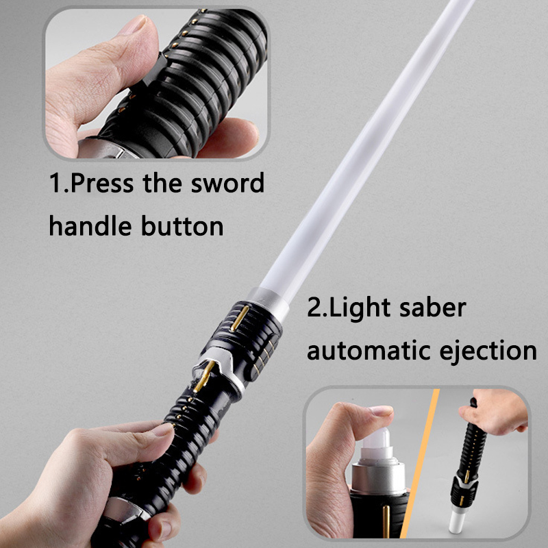 Cosplay LED Laser Sword para crianças, Rave Cosplay, Light Stick, Blaster Toy, Force FX, FOC, New Gift, Cool